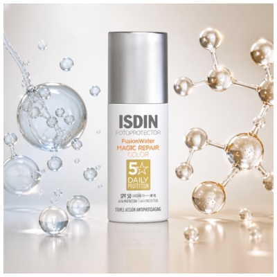 Isdin Fotoprotector Fusion Water Magic Repair Color Teinté SPF50 50 ml