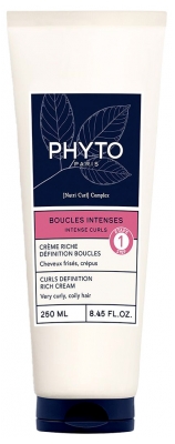 Phyto Crema Enriquecida Definidora de Rizos Intensa 250 ml