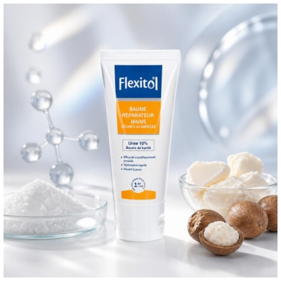 Flexitol Repairing Balm Dry or Damaged Hands Urea 10% 56 g