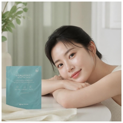 Mizon Cicaluronic Water Fit kaukė 24 g