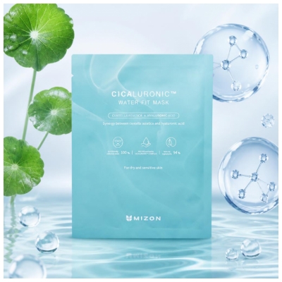 Mizon Cicaluronic Water Fit kaukė 24 g