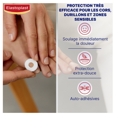 Protecții Calmante Elastoplast Foot Expert pentru Bătături 20 Piese