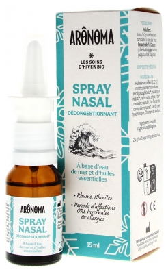 Aronoma Vintervård Avsvällande Nässpray 15 ml