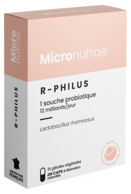 Micronutrae R-Philus 15 Vegetabiliska Kapslar