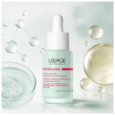 Uriage Roséliane Sérum Lissant Correcteur Anti-Rougeurs 30 ml