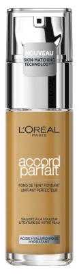 Fond de ten L'Oréal Paris Accord Parfait 30 ml - Tentă: 4.D/4.W Aur natural