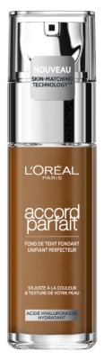 Fond de ten L'Oréal Paris Accord Parfait 30 ml - Tentă: 8.N Cappuccino