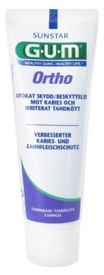 GUM Ortho Tandpasta Gel 75 ml