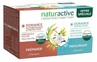 Naturactive®Doriance® Autobronceador 30 Cápsulas + Capital Soleil 60 Cápsulas