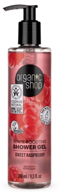 Organic Shop Revitalizējošs Dušas Želeja Aveņu 280 ml