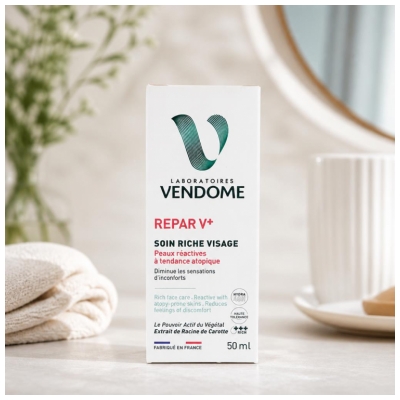 Laboratoires Vendôme Repar V+ Soin Riche Visage 50 ml