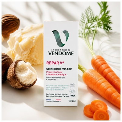 Laboratoires Vendôme Repar V+ Soin Riche Visage 50 ml
