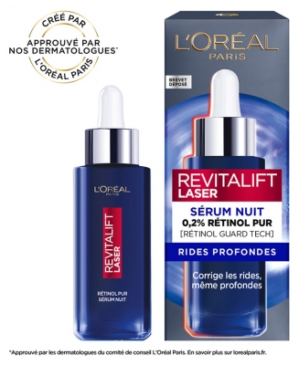 L'Oréal Paris Revitalift Laser Sérum Nuit Rides Profondes 30 ml