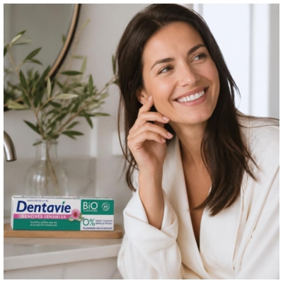 Dentavie Bio zobna pasta za občutljive dlesni 75 ml