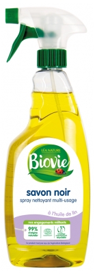Biovie Spray Detergente Multiuso al Sapone Nero 750 ml
