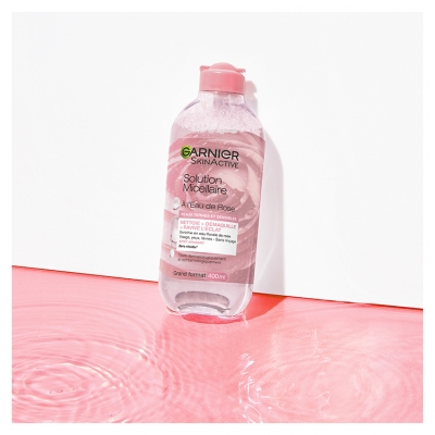 Garnier SkinActive Allt-i-ett Micellärvatten Rosenvatten 400 ml