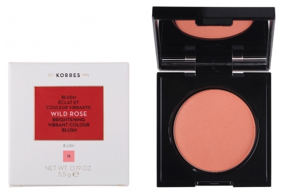 Fard de obraz Korres Wild Rose 5,5 g - Tentă: 18: Piersic?