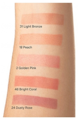 Korres Colorete Wild Rose 5,5 g - Tinte: 24: Rosa polvorienta