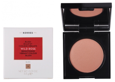 Fard de obraz Korres Wild Rose 5,5 g - Tentă: 31: Bronz deschis