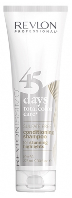 Šampon Revlon Professional 45 Days Revlonissimo za pramenaste, blond in bele lase 275 ml