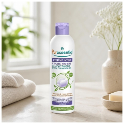 Puressentiel Intiimihygienian Hellävarainen Luomu Puhdistusgeeli 200 ml