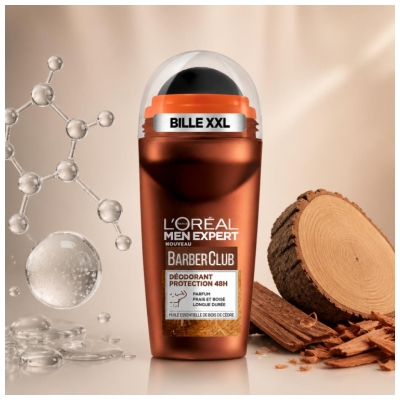 L'Oréal Paris Men Expert Barber Club Deodorant Roll-on 48H Protection 50 ml
