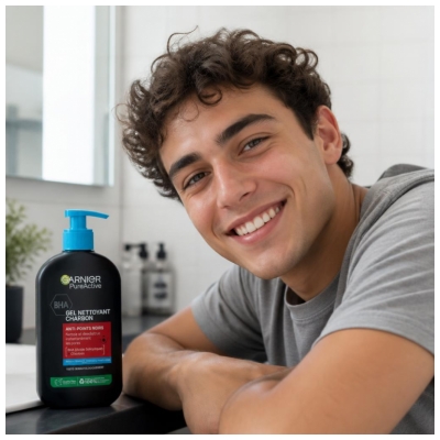 Garnier PureActive Hiili Kasvopesu Mustapäitä Vastaan 250 ml