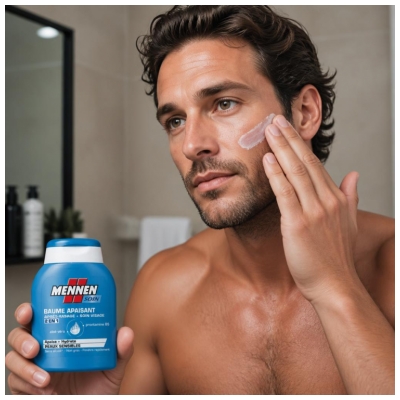 Balsam Mennen Calmant 2în1 După Bărbierit + Îngrijire Facială 100 ml