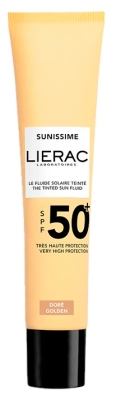 Lierac Sunissime Färgad Solvätska för Ansiktet SPF50+ 40 ml