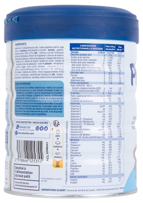 Physiolac Croissance 3 12 à 36 Mois 800 g