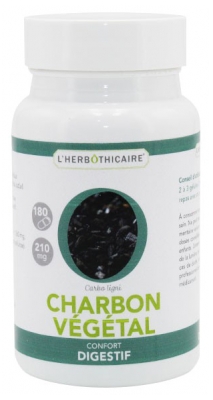 L'Herbôthicaire Carbone Vegetale 180 Capsule