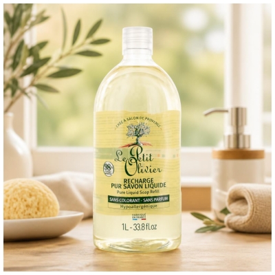Le Petit Olivier Pure Liquid Soap Refill 1 L