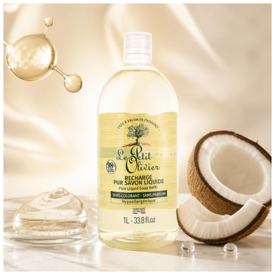 Le Petit Olivier Pure Liquid Soap Refill 1 L