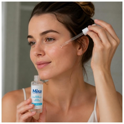 Mixa Genopfyldende Koncentreret Serum Hyaluronsyre + Mælkesyre 30 ml