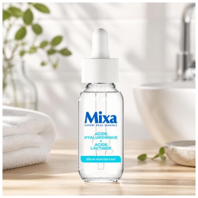 Mixa Koncentrované rehydratační sérum Kyselina hyaluronová + Kyselina mléčná 30 ml
