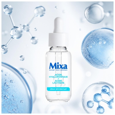 Mixa Koncentrované rehydratační sérum Kyselina hyaluronová + Kyselina mléčná 30 ml