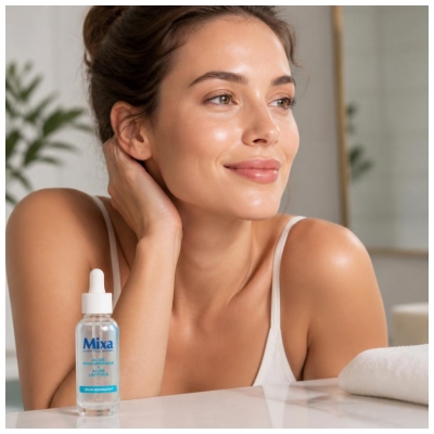 Mixa Rehidrējošais Koncentrētais Serums Hialuronskābe + Pienskābe 30 ml