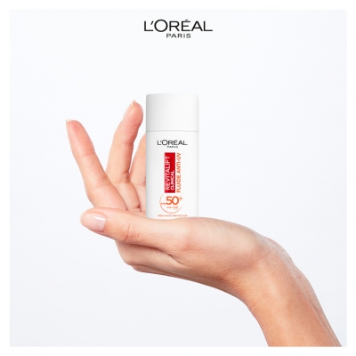 Fluid L'Oréal Paris Revitalift Clinical Anti-UV SPF50+ 50 ml