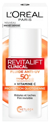 Fluid L'Oréal Paris Revitalift Clinical Anti-UV SPF50+ 50 ml