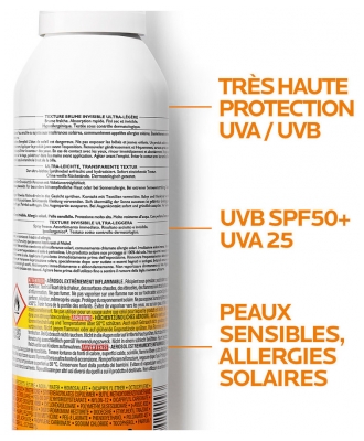 La Roche-Posay Anthelios Brume Invisible Ultra-Léger SPF50+ 200 ml