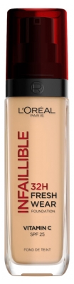 Fond de Ten L'Oréal Paris Infaillible 32H Fresh Wear 30 ml - Tentă: 220 Neutru