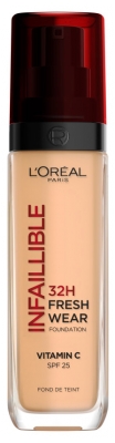Fond de Ten L'Oréal Paris Infaillible 32H Fresh Wear 30 ml - Tentă: 200 Nisip