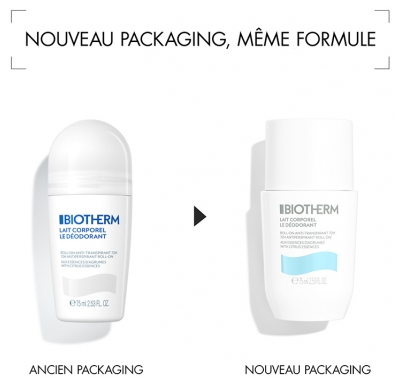 Biotherm Lait Corporel Le Déodorant 75 ml