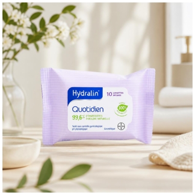 Hydralin Daily Intimate Wipes 10 Wipes