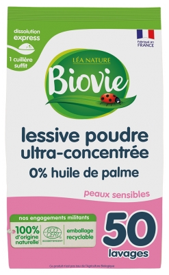 Biovie Ultra-Geconcentreerd Waspoeder Gevoelige Huid 500 g