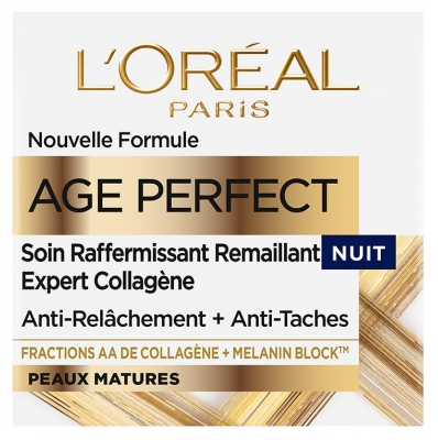 L'Oréal Paris Age Perfect Soin Raffermissant Remaillant Nuit 50 ml