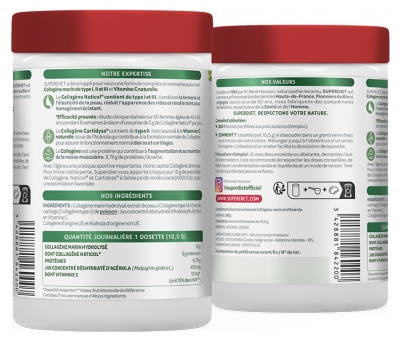 Superdiet Colágeno Marino 10 g + Vitamina C 210 g