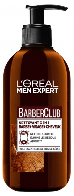 Men Expert Barber Club Limpiador 3 en 1 200 ml