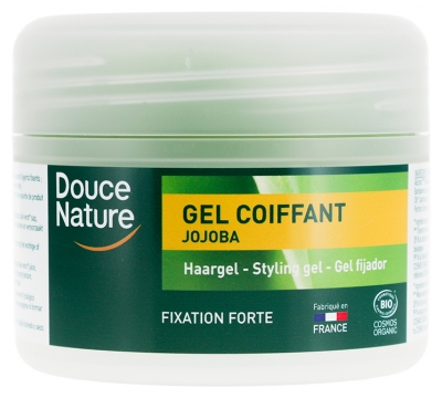Gel de Coafare Jojoba Fixare Puternică Bio Douce Nature 100 ml