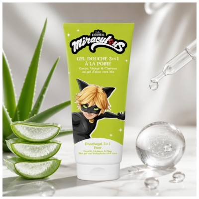Kopalni pult Miraculous 3v1 Gel za prhanje Hruška 200 ml